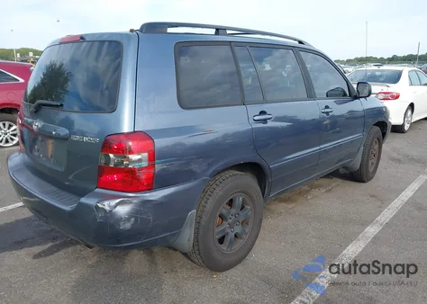 2005 Toyota Highlander V6 from USA, damaged, VIN JTEDP21A750086880